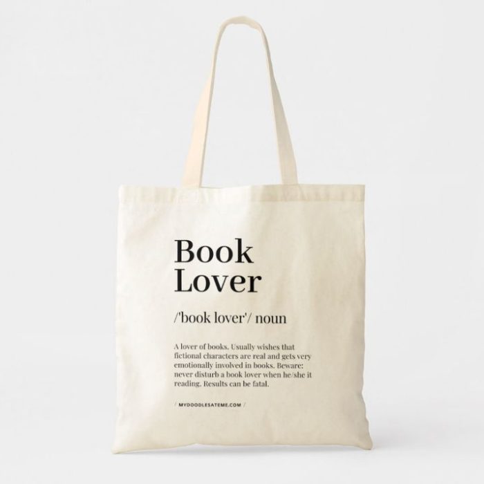 Saco de pano - Book Lover